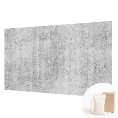 Mural decorativo con acabado de hormigón