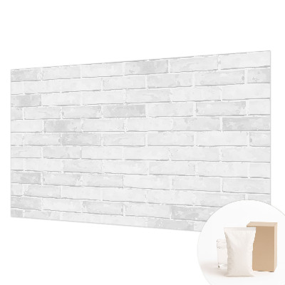 Fotomural decorativo para cabecero de cama con diseño de muro de ladrillo