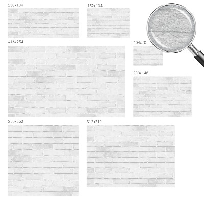 Fotomural decorativo para cabecero de cama con diseño de muro de ladrillo