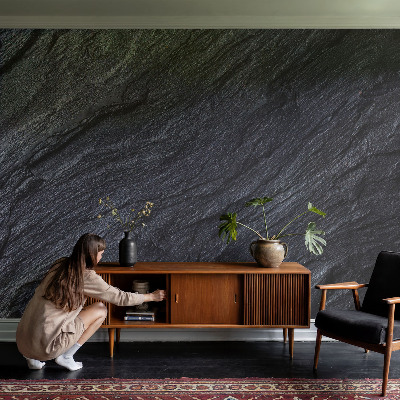 Papel mural texturado decorativo con estructura de piedra