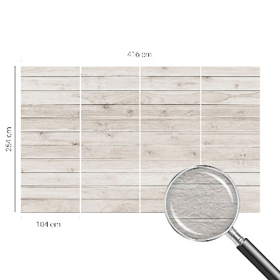 Papel mural con patrón decorativo con aspecto de madera natural