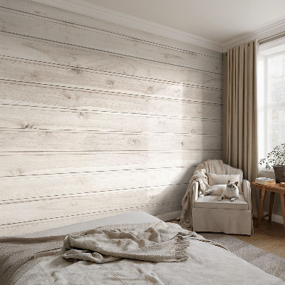 Papel mural con patrón decorativo con aspecto de madera natural