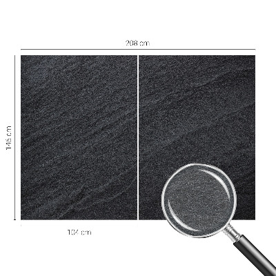 Fotomural decorativo para cabecero de cama con motivo de piedra en estilo elegante