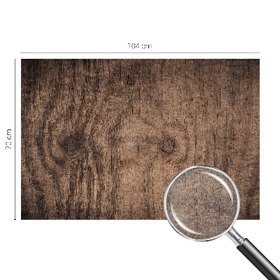 Mural decorativo con diseño de madera rústica