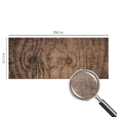 Mural decorativo con diseño de madera rústica