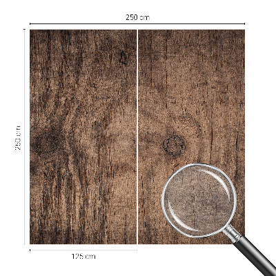 Mural decorativo con diseño de madera rústica