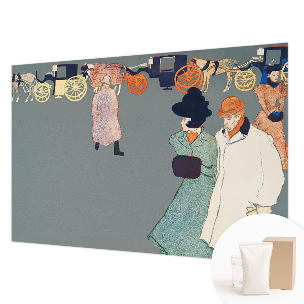 Mural decorativo con diseño de trajes de entrenador