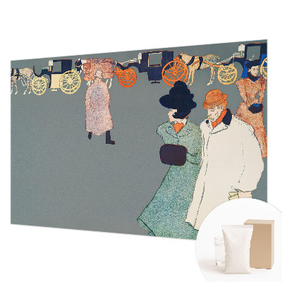Mural decorativo con diseño de trajes de entrenador