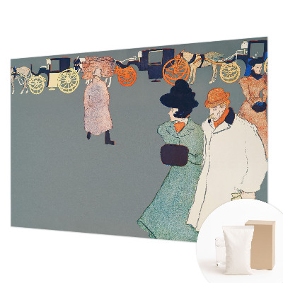 Mural decorativo con diseño de trajes de entrenador
