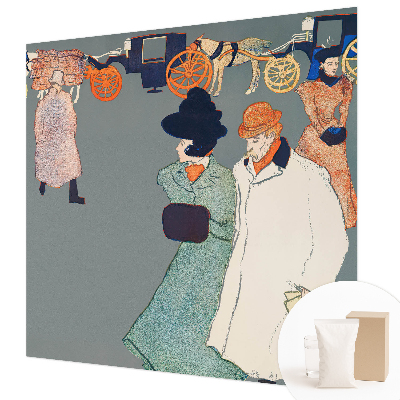 Mural decorativo con diseño de trajes de entrenador