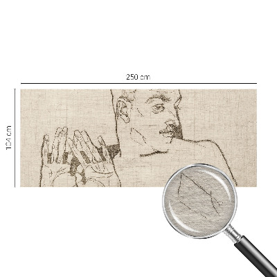 Papel mural con patrón decorativo con un carácter distintivo
