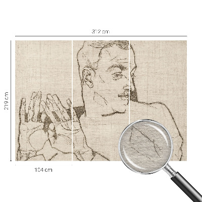 Papel mural con patrón decorativo con un carácter distintivo
