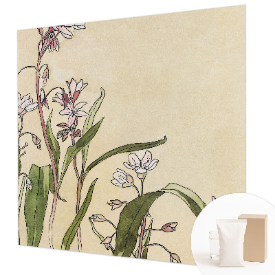 Fotomural decorativo para cabecero de cama con diseño de elegancia floral para cabecero