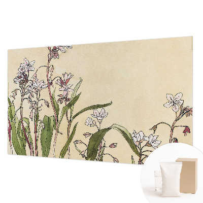 Fotomural decorativo para cabecero de cama con diseño de elegancia floral para cabecero