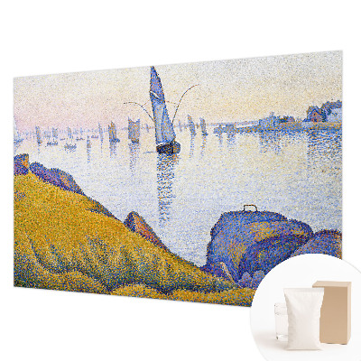 Papel mural texturado decorativo con diseño 'Reflejo de la vela'