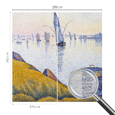 Papel mural texturado decorativo con diseño 'Reflejo de la vela'
