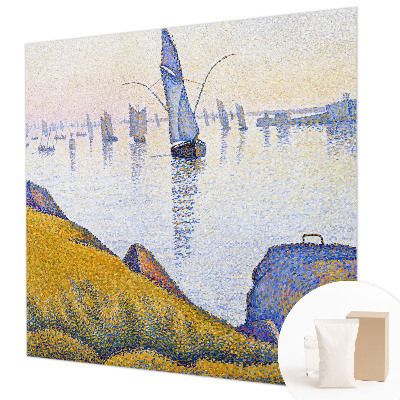 Papel mural texturado decorativo con diseño 'Reflejo de la vela'