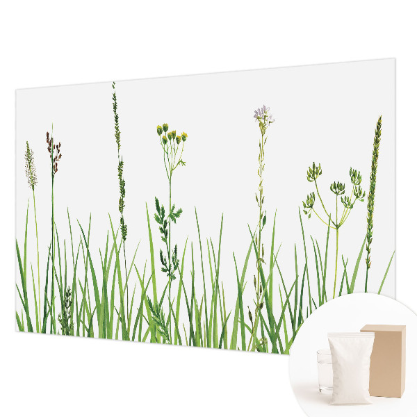 Papel mural texturado decorativo con diseño Flora sutil
