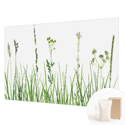 Papel mural texturado decorativo con diseño Flora sutil