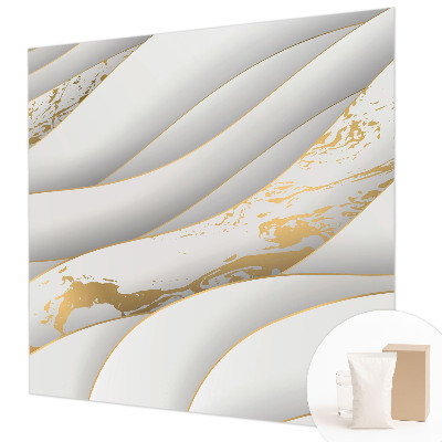 Mural de pared con estampado hermoso con patrones dinámicos