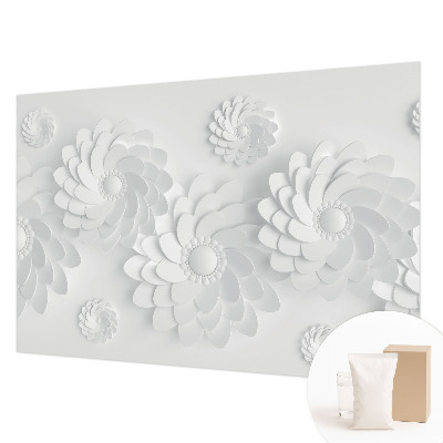 Mural decorativo con motivo floral elegante