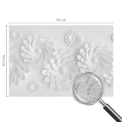 Mural decorativo con motivo floral elegante