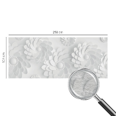 Mural decorativo con motivo floral elegante