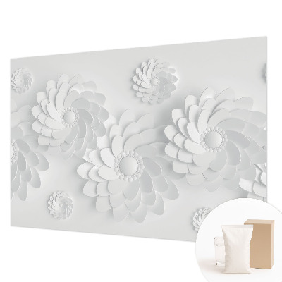 Mural decorativo con motivo floral elegante