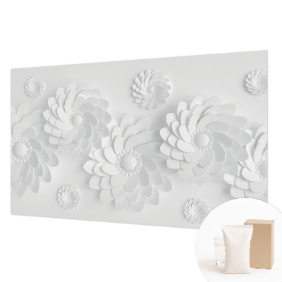 Mural decorativo con motivo floral elegante