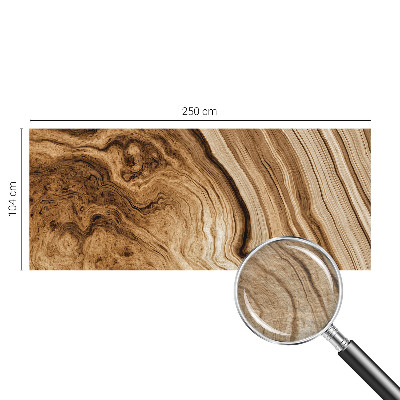 Mural de pared con estampado hermoso con veta de madera
