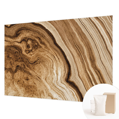 Mural de pared con estampado hermoso con veta de madera