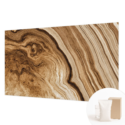 Mural de pared con estampado hermoso con veta de madera