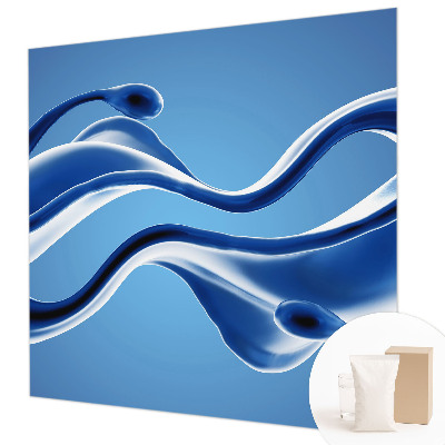 Mural de pared con estampado hermoso con el diseño «Ligereza abstracta»