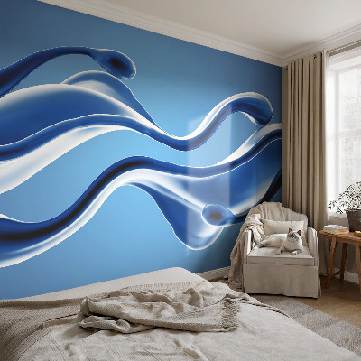 Mural de pared con estampado hermoso con el diseño «Ligereza abstracta»