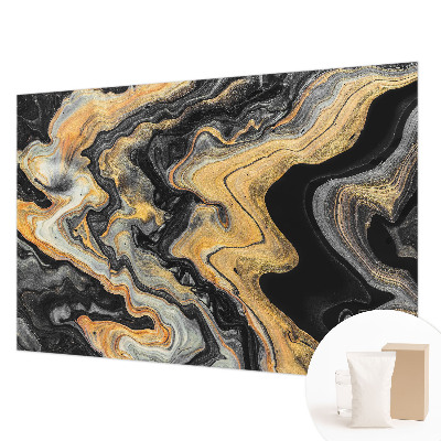Papel mural con patrón decorativo con motivo caleidoscópico de líneas