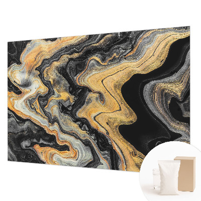 Papel mural con patrón decorativo con motivo caleidoscópico de líneas