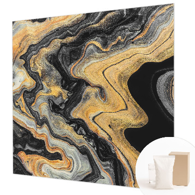 Papel mural con patrón decorativo con motivo caleidoscópico de líneas