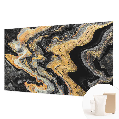 Papel mural con patrón decorativo con motivo caleidoscópico de líneas