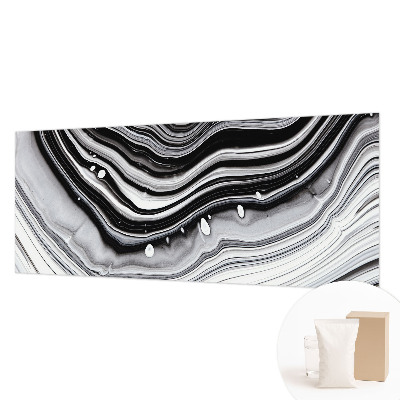 Mural de pared con estampado hermoso con diseño de ondas ópticas