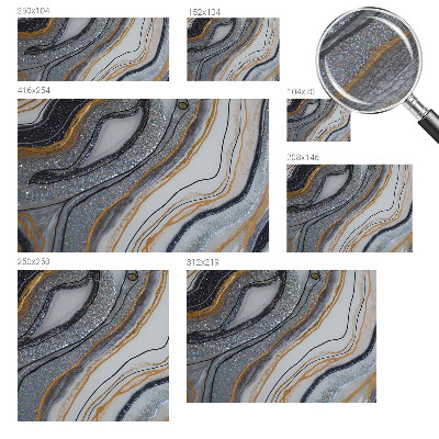 Papel mural texturado decorativo con motivo de ondas en relieve de piedra
