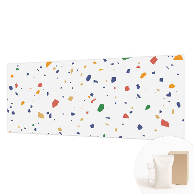 Mural de pared con estampado hermoso con motivos de arcoíris en varias piezas