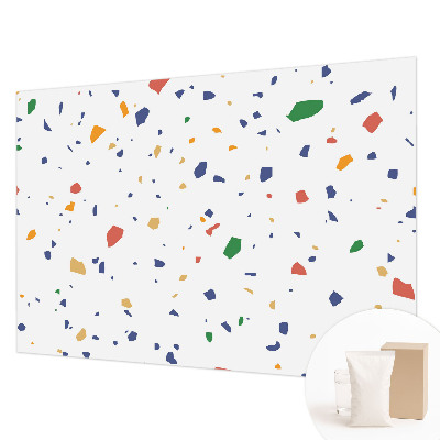 Mural de pared con estampado hermoso con motivos de arcoíris en varias piezas
