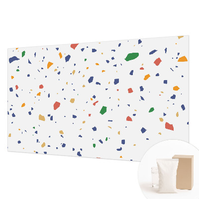 Mural de pared con estampado hermoso con motivos de arcoíris en varias piezas