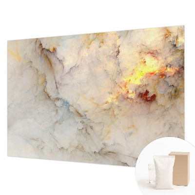 Papel mural texturado decorativo con un paisaje colorido