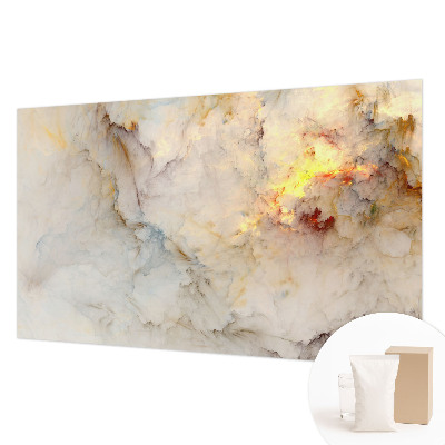 Papel mural texturado decorativo con un paisaje colorido