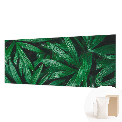 Mural decorativo con motivo de vegetación natural