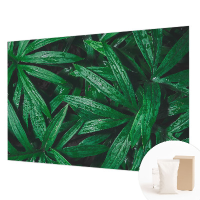 Mural decorativo con motivo de vegetación natural