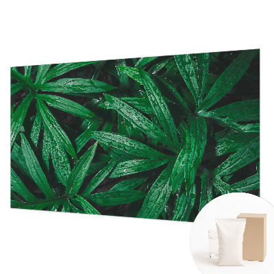 Mural decorativo con motivo de vegetación natural