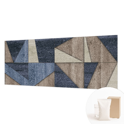 Mural de pared con estampado hermoso con patrones geométricos