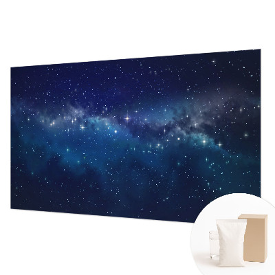 Fotomural decorativo para cabecero de cama con motivo 'Noche estrellada' para cabecero